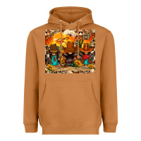 Meerkat western gnomies Heavyweight Hoodie - FaDigitalArtStudio