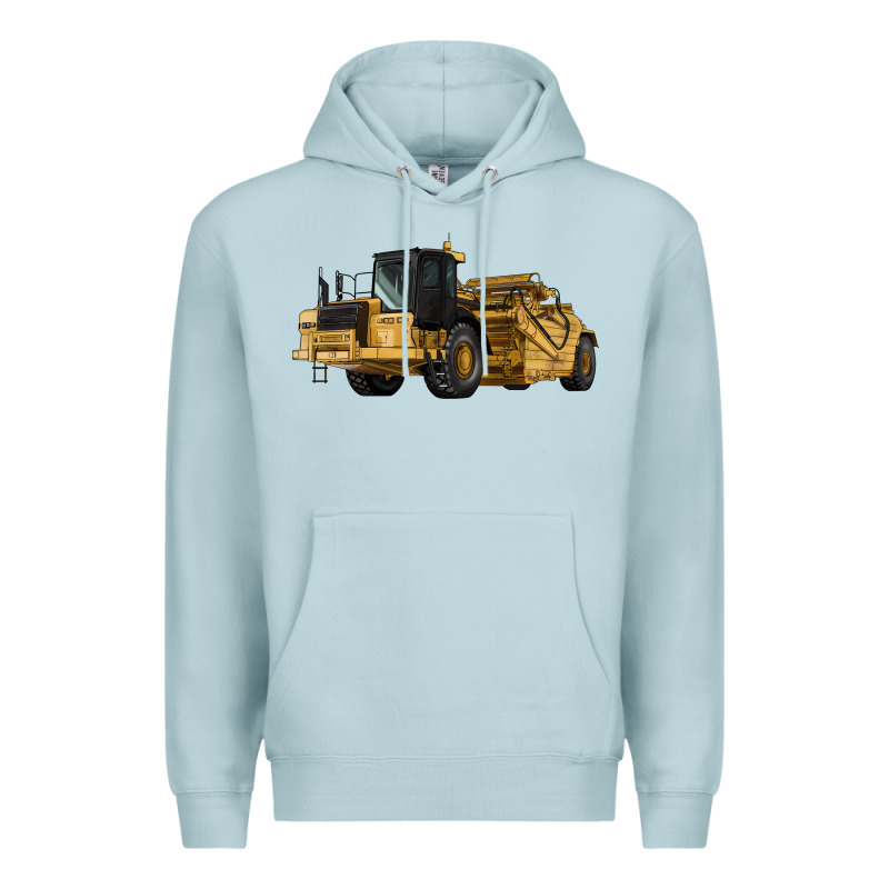 Wheel Tractor Scraper Premium Hoodie by LillyAllenDesigns | Teevron
