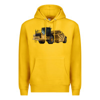 Lemon Wheel Tractor Scraper Premium Hoodie - LillyAllenDesigns