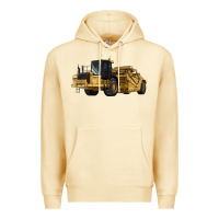 Pina Colada Wheel Tractor Scraper Premium Hoodie - LillyAllenDesigns