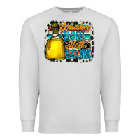 Dove Grey whiskey bent hell bound Premium Sweatshirt - CowhideDigitalArt