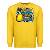 Lemon whiskey bent hell bound Premium Sweatshirt - CowhideDigitalArt