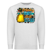 Oatmeal Heather whiskey bent hell bound Premium Sweatshirt - CowhideDigitalArt