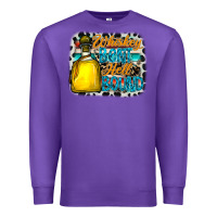 Purple whiskey bent hell bound Premium Sweatshirt - CowhideDigitalArt