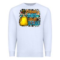 White whiskey bent hell bound Premium Sweatshirt - CowhideDigitalArt