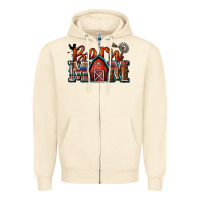 Sandshell barn mom Zipper Hoodie - Zillion Design Studio