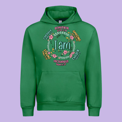 I Am Inspiration Urban Hoodie Designed By Maliassmallbusiness