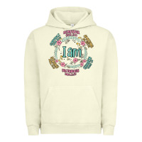 Pigment Pistachio i am inspiration Urban Hoodie - MaliasSmallBusiness