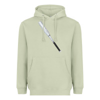 Matcha white wooden softball bat Heavyweight Hoodie - FaDigitalArtStudio