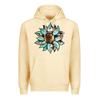 Pina Colada sunflower Premium Hoodie - BarkalooDesign