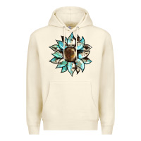 Sandshell sunflower Premium Hoodie - BarkalooDesign