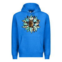 True Royal sunflower Premium Hoodie - BarkalooDesign