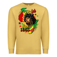 Antique Gold free ish since 1865 Premium Sweatshirt - HRA Design Shop