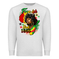 Oatmeal Heather free ish since 1865 Premium Sweatshirt - HRA Design Shop