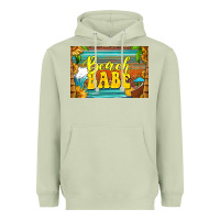 Matcha beach babe skinny metal can holder Heavyweight Hoodie - HRA Design Shop