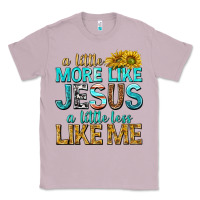 Lilac a little more like jesus a little less like me Classic Tee - texasbilliewilder