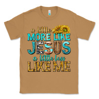 Toasted Coconut a little more like jesus a little less like me Classic Tee - texasbilliewilder