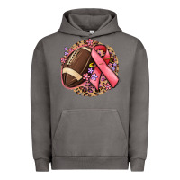 Pigment Tornado breast cancer ribbon and american football Urban Hoodie - MaliasSmallBusiness