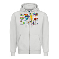 Dove Grey pride lgbtq wine cups and glasses Zipper Hoodie - texasbilliewilder