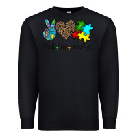 Black accept love understand Premium Sweatshirt - CowhideDigitalArt
