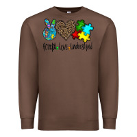 Chestnut accept love understand Premium Sweatshirt - CowhideDigitalArt
