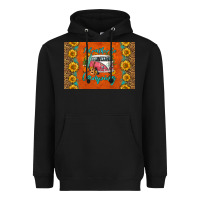 Black i'd rather be camping skinny metal can holder Heavyweight Hoodie - HRA Design Shop