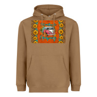 Toasted Coconut i'd rather be camping skinny metal can holder Heavyweight Hoodie - HRA Design Shop