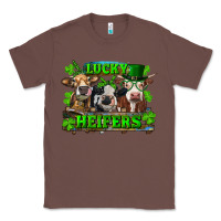 Chestnut St Patricks Day Lucky Heifers Classic Tee - RanaPortraitStore