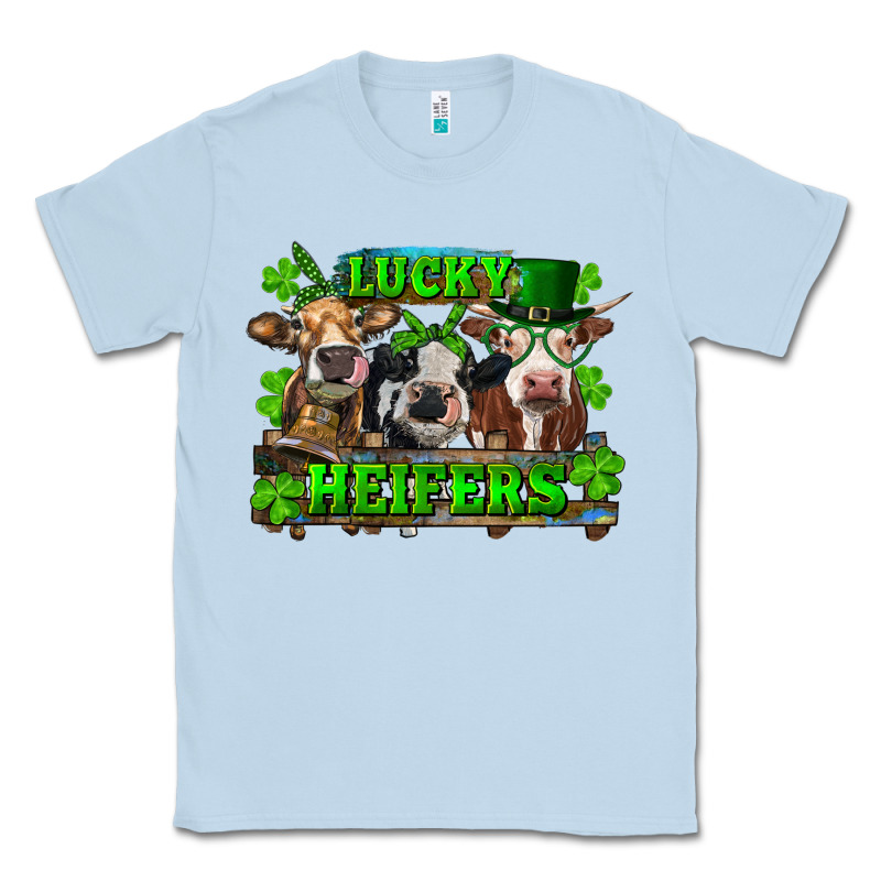 St Patricks Day Lucky Heifers Classic Tee by RanaPortraitStore | Teevron