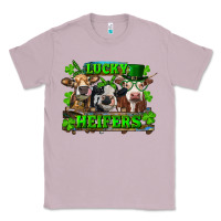 Lilac St Patricks Day Lucky Heifers Classic Tee - RanaPortraitStore