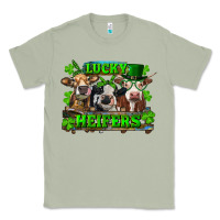 Matcha St Patricks Day Lucky Heifers Classic Tee - RanaPortraitStore