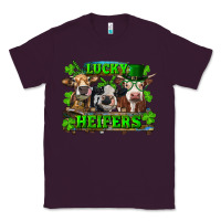 Plum St Patricks Day Lucky Heifers Classic Tee - RanaPortraitStore