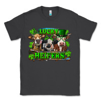 Smoke St Patricks Day Lucky Heifers Classic Tee - RanaPortraitStore
