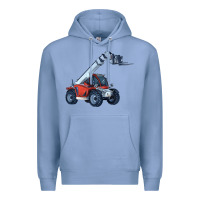 Colony Blue Telehandler Premium Hoodie - LillyAllenDesigns