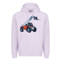 Lilac Telehandler Premium Hoodie - LillyAllenDesigns