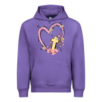 Tulip heart cross Urban Hoodie - MaliasSmallBusiness