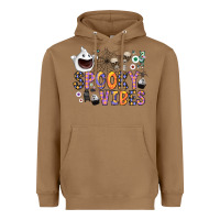 Toasted Coconut spooky vibes Heavyweight Hoodie - CowhideDigitalArt