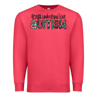 Cardinal accept. understand love autism Premium Sweatshirt - CowhideDigitalArt