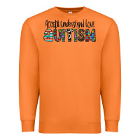 Carrot accept. understand love autism Premium Sweatshirt - CowhideDigitalArt