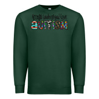 Sports Green accept. understand love autism Premium Sweatshirt - CowhideDigitalArt