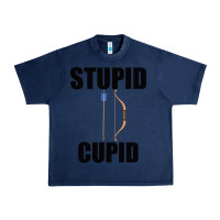 Navy Stupid Cupid Urban Heavy Tee - Bettercallsaul