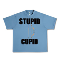 Pebble Blue Stupid Cupid Urban Heavy Tee - Bettercallsaul