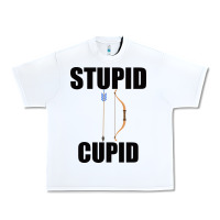 White Stupid Cupid Urban Heavy Tee - Bettercallsaul
