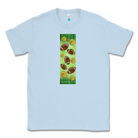 Dusty Blue american football with lightning bolt  pen wrap Classic Tee - BundleAndBundleShop
