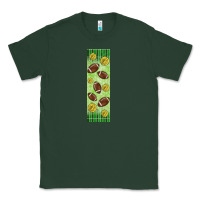 Sports Green american football with lightning bolt  pen wrap Classic Tee - BundleAndBundleShop