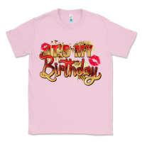 Bubblegum Pink it's my birthday Classic Tee - Zillion Design Studio