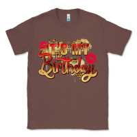 Chestnut it's my birthday Classic Tee - Zillion Design Studio