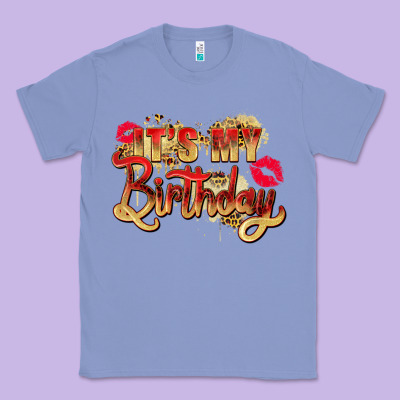 It's My Birthday Classic Tee Designed By Zillion Design Studio