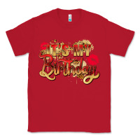 Red it's my birthday Classic Tee - Zillion Design Studio