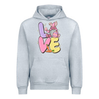 Heather Grey love easter gnome Urban Hoodie - MaliasSmallBusiness